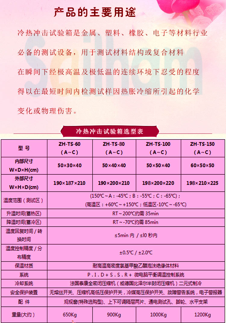 二箱式高低溫衝擊黄瓜视频APP最新下载官网選型表